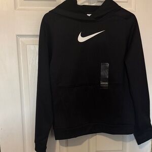 Nike Black Pullover with White Swoosh